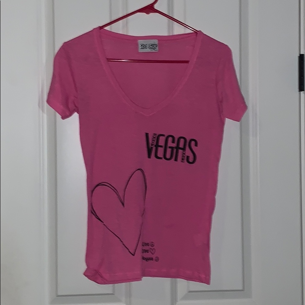 Pink Vegas shirt